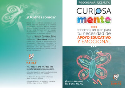 Campaña “Curiosa Mente” para Gabinete Psicológico Danae