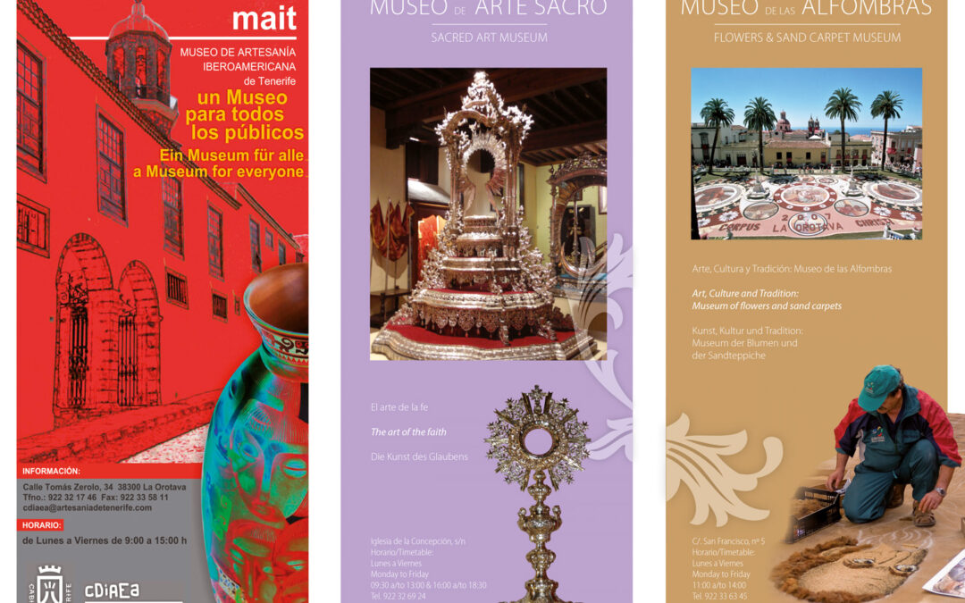 Folleto Museos de La Orotava