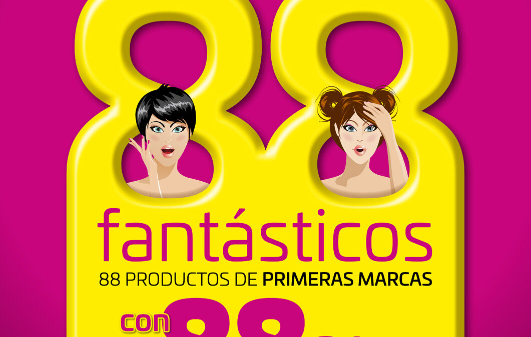 Campaña “88 Fantásticos” para Tiendas Ricky’s